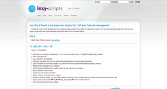 Desktop Screenshot of inxy-scripts.com